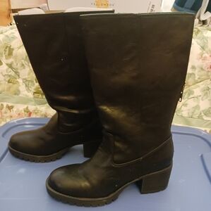 New Yellowbox Women's Tame Black Heeled Boots size 8